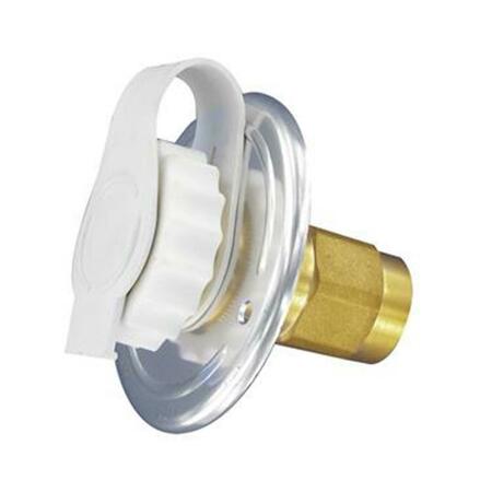 VALTERRA PRODUCTS Fresh Water Inlet- Aluminum V46-A010172LF